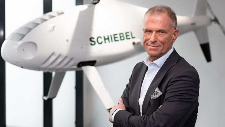 Hannes Hecher CEO Schiebel