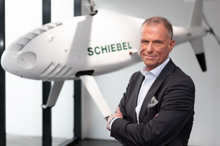 Hannes Hecher CEO Schiebel