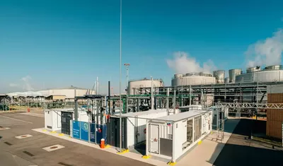© OMV Wasserstoff-Elektrolyseur OMV Schwechat
