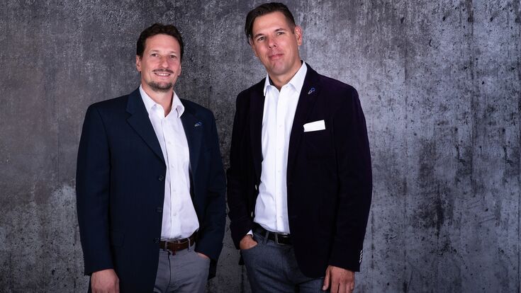 © Alena Semeniaka Geschäftsführung risk on mind: Markus Oswald CTO und Leiter der Entwicklungsabteilung rismo® und Stephan Dorner CEO und Gründer der risk on mind®