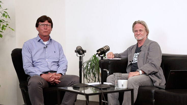 © E-Learning Group, 2025 Harald Rametsteiner, Lehrgangsleiter des MBA General Management der FH des BFI Wien & E-Learning Group, und Jörg Spreitzer, Managing Partner bei Great Place to Work Österreich, bei der Management Insights Lecture (v.l.n.r.).