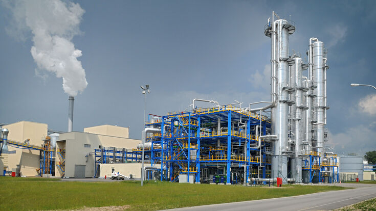 © Agrana factory, starch, bioethanol, production, Pischelsdorf, ethanol fuel, ecological, renewable