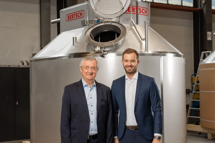 Hubert Bertsch mit Sohn Hubert Bertsch junior