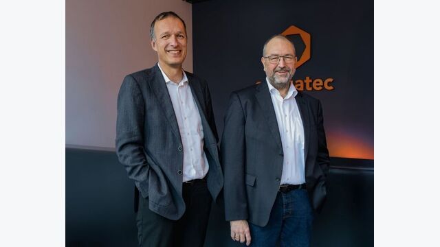 Dr. Dominik Ressing, CEO der congatec Group, und Konrad Garhammer, COO und CTO der congatec Group, freuen sich, congatec’s Marktführerschaft für Computer-on-Modules weiter auszubauen.