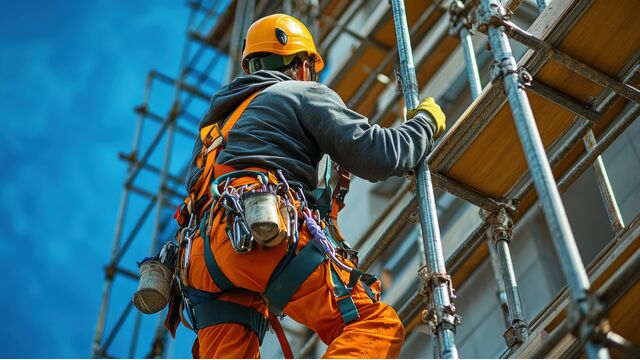 construction, worker, climbing, metal, scaffolding, person, wears, safety, gear, sunny, day, blue, sky, site, structure, hardhat, high, altitude, outdoor, industry, job, occupation, height, work, equipment, protection, framework, industrial, engineer, project, building, steel, tube, system, support, platform, levels, ladder, prevention, secure, clouds, azure, sunshine, construction, worker, climbing, metal, scaffolding, person, wears, safety, gear, sunny, day, blue, sky, site, structure, hardhat, high, altitude, outdoor, industry, job, occupation, height, work, equipment, protection, framework, industrial, engineer, project, building, steel, tube, system, support, platform, levels, ladder, prevention, secure, clouds, azure, sunshine