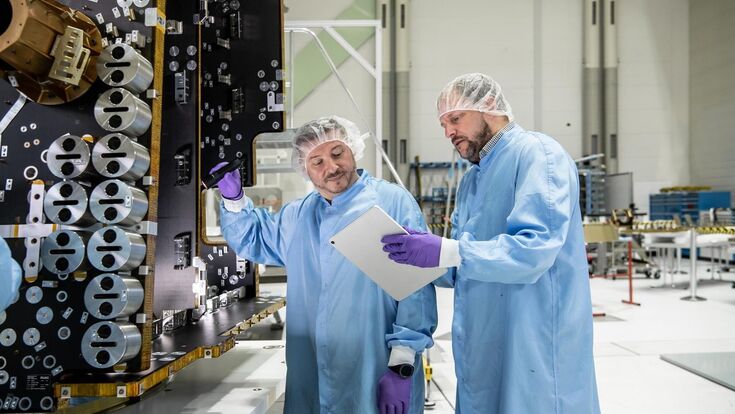 © Beyond Gravity Der neueste Metop-Satellit der EUMETSAT-Mission startet mit Technik aus Wien-Meidlung ins All