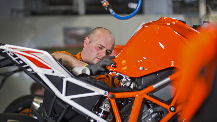 © heikomandl.at KTM Motorrad Produktion