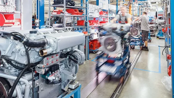 © Steyr Motors Steyr Motors Motoren Produktion