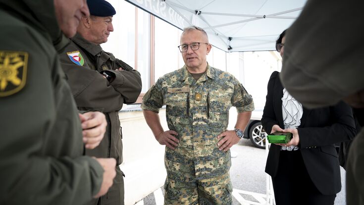 Brigadier Stefan Lampl EU-Militärstab