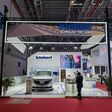 Messestand Kiekert auf der Auto Shanghais 2024
