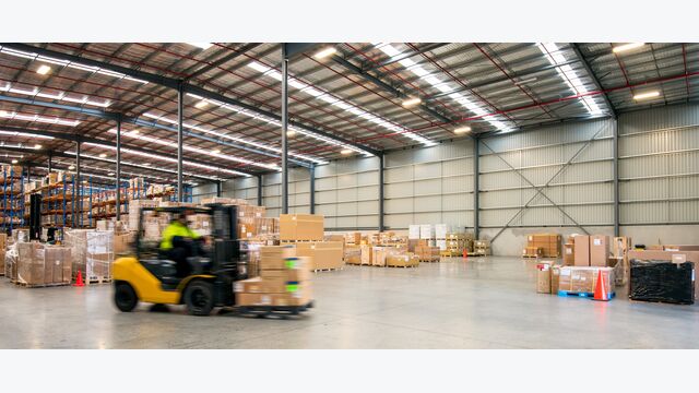 forklift, logistics warehouse, warehouse, warehouse interior, industry, picking, goods, finished goods, stock, logistics, delivering, packaging, freight, stacking, lifting, stockpile, operator, carton, depot, work, blue worker, distribution center, storage cabinet, commercial flow, indoor, supply, moving, export, equipment, interior, delivery, transportation, aisle, shelf, storage, pallet, cargo, distribution, box, store, factory, logistic, shipping, industrial, storehouse, rack, shipment