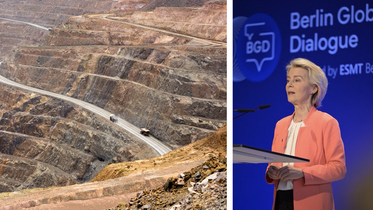 © Adobe Stock/X Seltene Erden EU Ursula von der Leyen