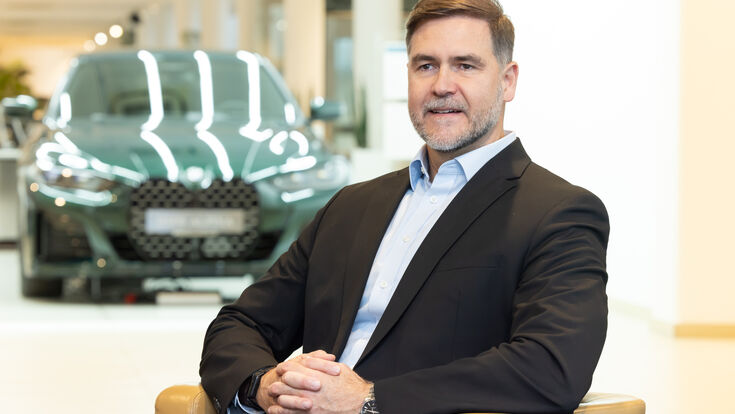 Klaus von Moltke, Leiter der BMW Motoren GmbH in Steyr