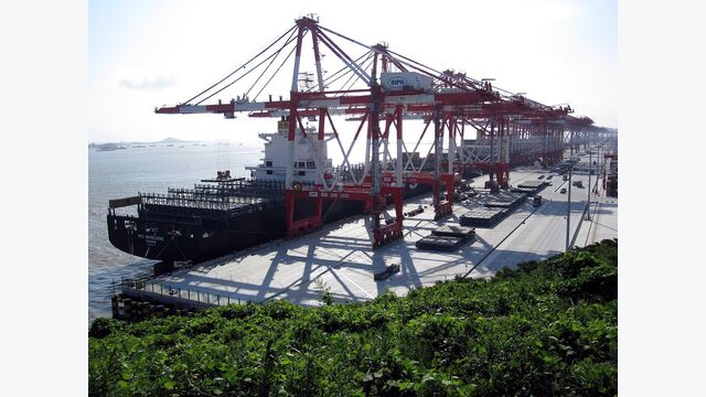 Der größte Hafen der Welt: Shanghai