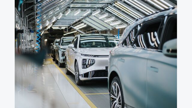 Start der Xpeng-Produktion bei Magna in Graz im September 2025