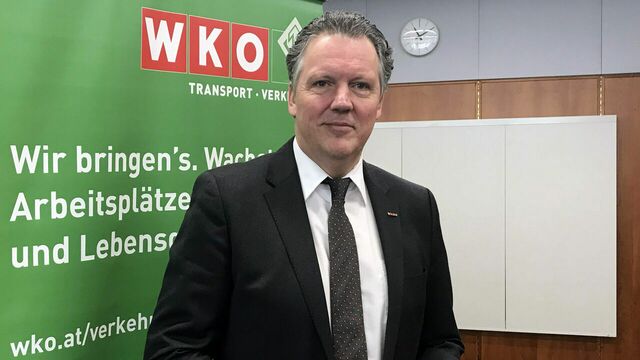 Alexander Klacska, Obmann Transport und Verkehr der Wirtschaftskammer Österreich