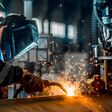 welding, welder, industry, worker, metal, steel, factory, industrial, construction, work, manufacturing, light, weld, fire, mask, iron, spark, smoke, hot, manufacture, sparks, car, flame, people, safety, build, connect, craftsman, flash, job, man, pipe, skill, tube, equipment