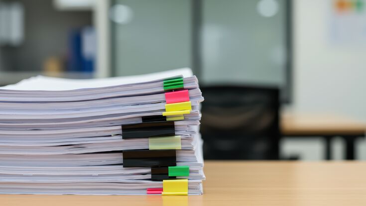 paper, document, pile, form, chart, archive, bureaucracy, folder, office, clip, stack, work, administration, organize, desk, business, paperwork, file, color, report, corporate, education, finance, communication, white, table, modern, close, indoors, formal, professional, busy, record, storage, management, data, plan, account, tax, law, regulation, deadline, review, audit, contract, information, learning, school, student