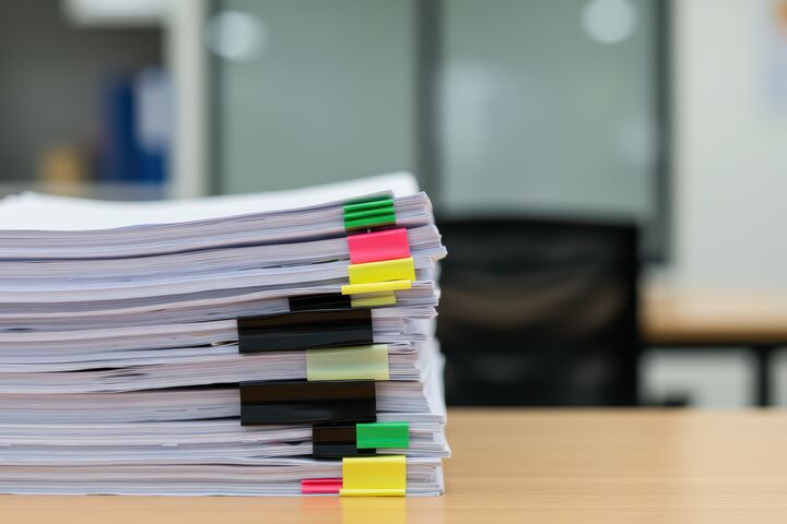 paper, document, pile, form, chart, archive, bureaucracy, folder, office, clip, stack, work, administration, organize, desk, business, paperwork, file, color, report, corporate, education, finance, communication, white, table, modern, close, indoors, formal, professional, busy, record, storage, management, data, plan, account, tax, law, regulation, deadline, review, audit, contract, information, learning, school, student