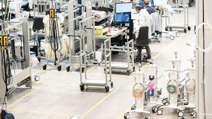 Dräger Produktion Lübeck