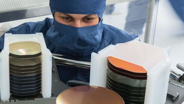 AMS Osram Halbleiter Produktion