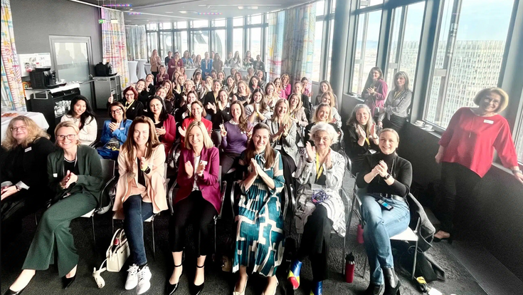 VNL Woman Brunch bei Rail Cargo Group