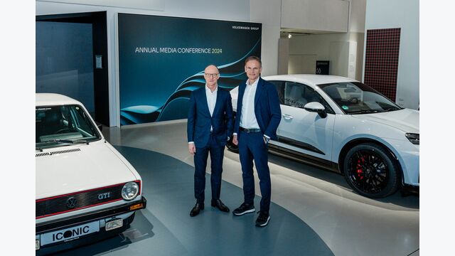 CFO Arno Antlitz und CEO Oliver Blume