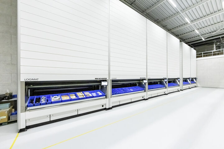 SSI Schäfer Logimat Lagerlift
