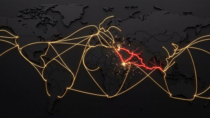 supply chain, disruption, maritime, trade, crisis, middle east, shipping, container, logistics, global, economy, cargo, transport, freight, sea, route, geopolitical, bottleneck, delay, navigation, ocean, import, export, business, commercial, vessel, ship, international, commerce, market, distribution, delivery, risk, security, conflict, shortage, transportation, map, challenge, industry, red sea, suez, economic, management, strategy, infrastructure, network, blockade, trade war