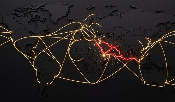 supply chain, disruption, maritime, trade, crisis, middle east, shipping, container, logistics, global, economy, cargo, transport, freight, sea, route, geopolitical, bottleneck, delay, navigation, ocean, import, export, business, commercial, vessel, ship, international, commerce, market, distribution, delivery, risk, security, conflict, shortage, transportation, map, challenge, industry, red sea, suez, economic, management, strategy, infrastructure, network, blockade, trade war