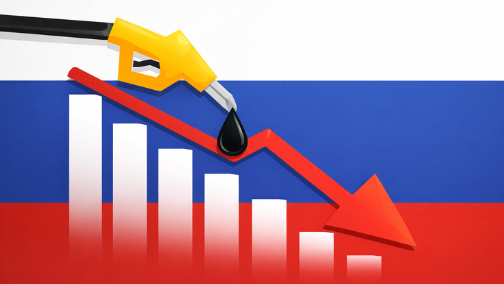 Russland Energiesektor Einbruch Gewinne