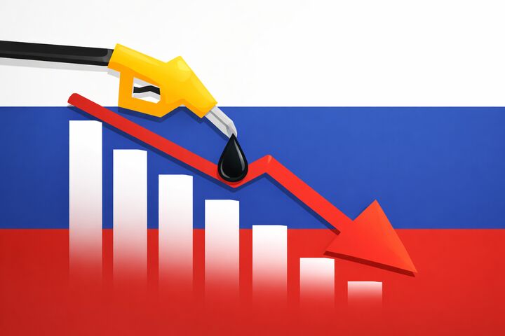Russland Energiesektor Einbruch Gewinne