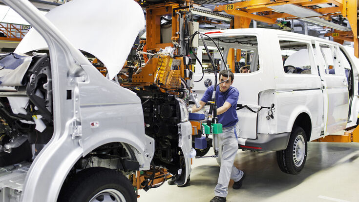 Volkswagen T5 Produktion in Hannovera 92792