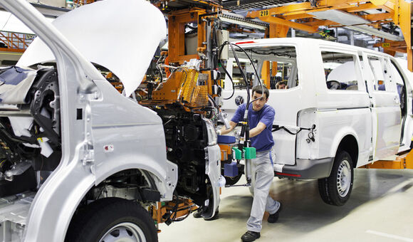 Volkswagen T5 Produktion in Hannovera 92792