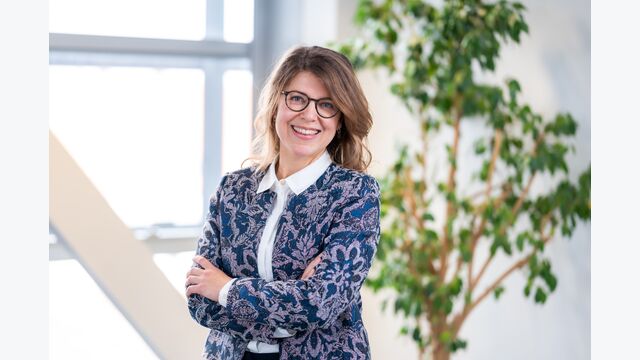 Theresa Schlederer ist Head of Sales and Handling Austria bei Lufthansa Cargo.