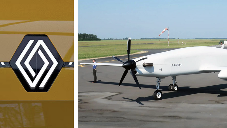 Renault und die Drohne „Aarok“: Partnerschaft mit Turgis Gaillard markiert den Einstieg in die Rüstungsindustrie.