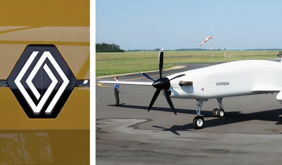 Renault und die Drohne „Aarok“: Partnerschaft mit Turgis Gaillard markiert den Einstieg in die Rüstungsindustrie.