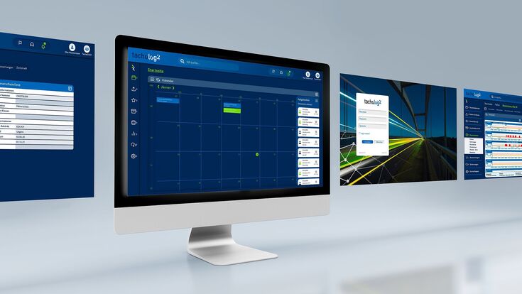 Bildschirme Tachoeasy Software