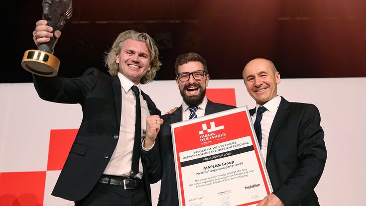 MAPLAN zur Fabrik des Jahres - Hervorragende Kleinserienfertigung - gek?rt