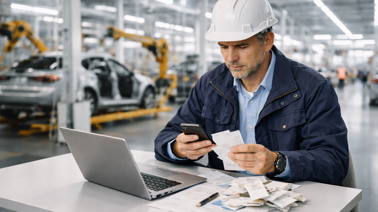 Gerade in reisestarken Industriebetrieben werden Spesen, Belege und Abrechnung schnell zum versteckten Effizienzproblem.