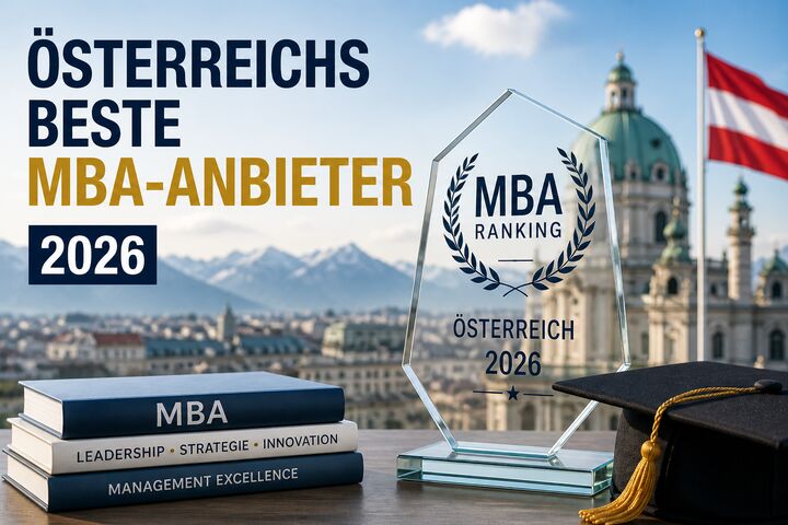 Österreichs beste MBA-Anbieter 2026: Das Ranking von INDUSTRIEMAGAZIN und brandscore.at zeigt, welche Institutionen bei Bekanntheit und Weiterempfehlung besonders überzeugen.