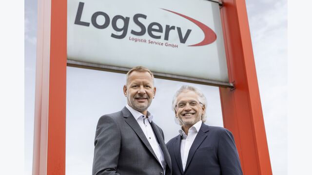 LogServ-Geschäftsführer Markus Schinko und Christian Janecek