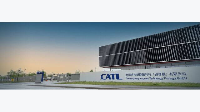 CATL-Batterieproduktion in Arnstadt, Thüringen
