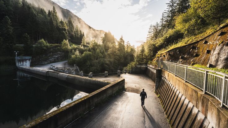 Wasserkraftwerk Rotgülden im Salzburger Lungau