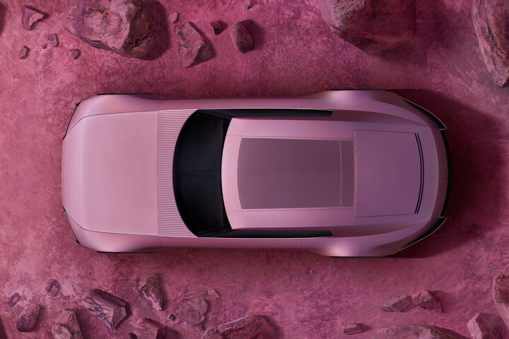 Jaguar Type 00 in pink als elektrisches Luxusauto-Konzept für den radikalen Neustart der britischen Automarke.
