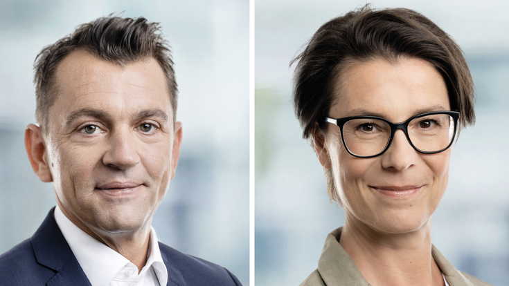 Helmut Beer, TPA Steuerberatung und M&A-Experte und Yasmin Wagner, Steuerberaterin und Partnerin bei TPA
