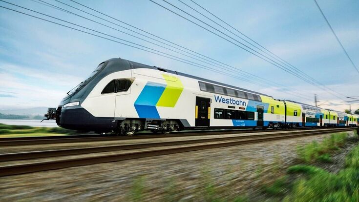CRRC-Doppelstockzug „Panda“ der Westbahn