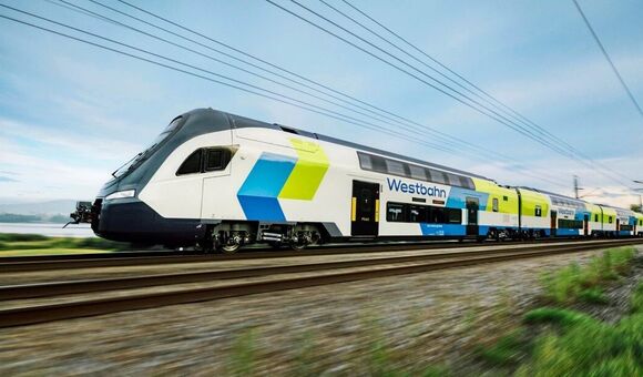 CRRC-Doppelstockzug „Panda“ der Westbahn