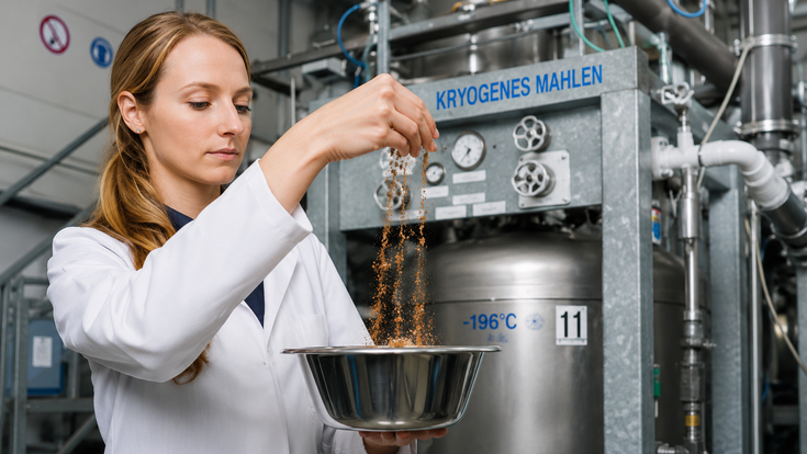 Kaltmahlen Industrie Messer