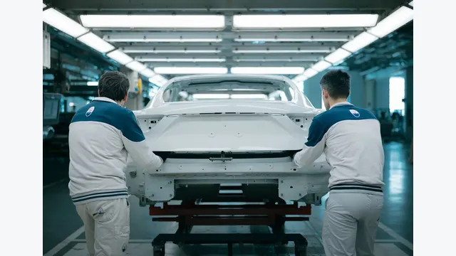 Blick in eine Automobilproduktion: Stellantis will italienische Werke mit neuen Modellen, Partnerschaften und Umrüstungen besser auslasten.